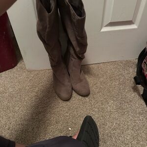Maurices Stone Over the Knee Boots